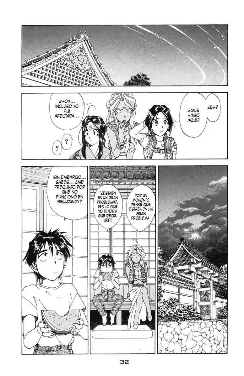 Aa! Megami-sama! capítulo 68, página 32