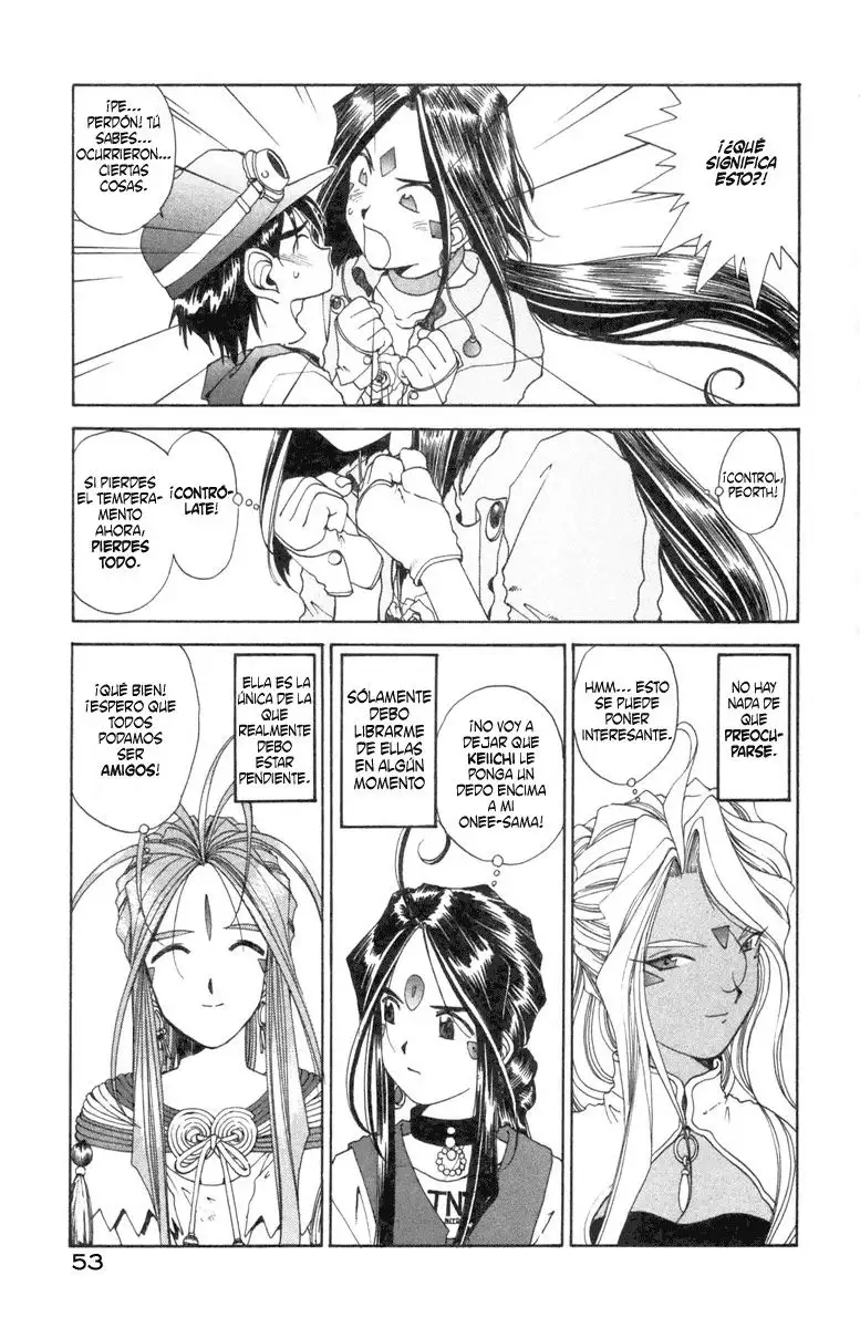 Aa! Megami-sama! capítulo 69, página 14