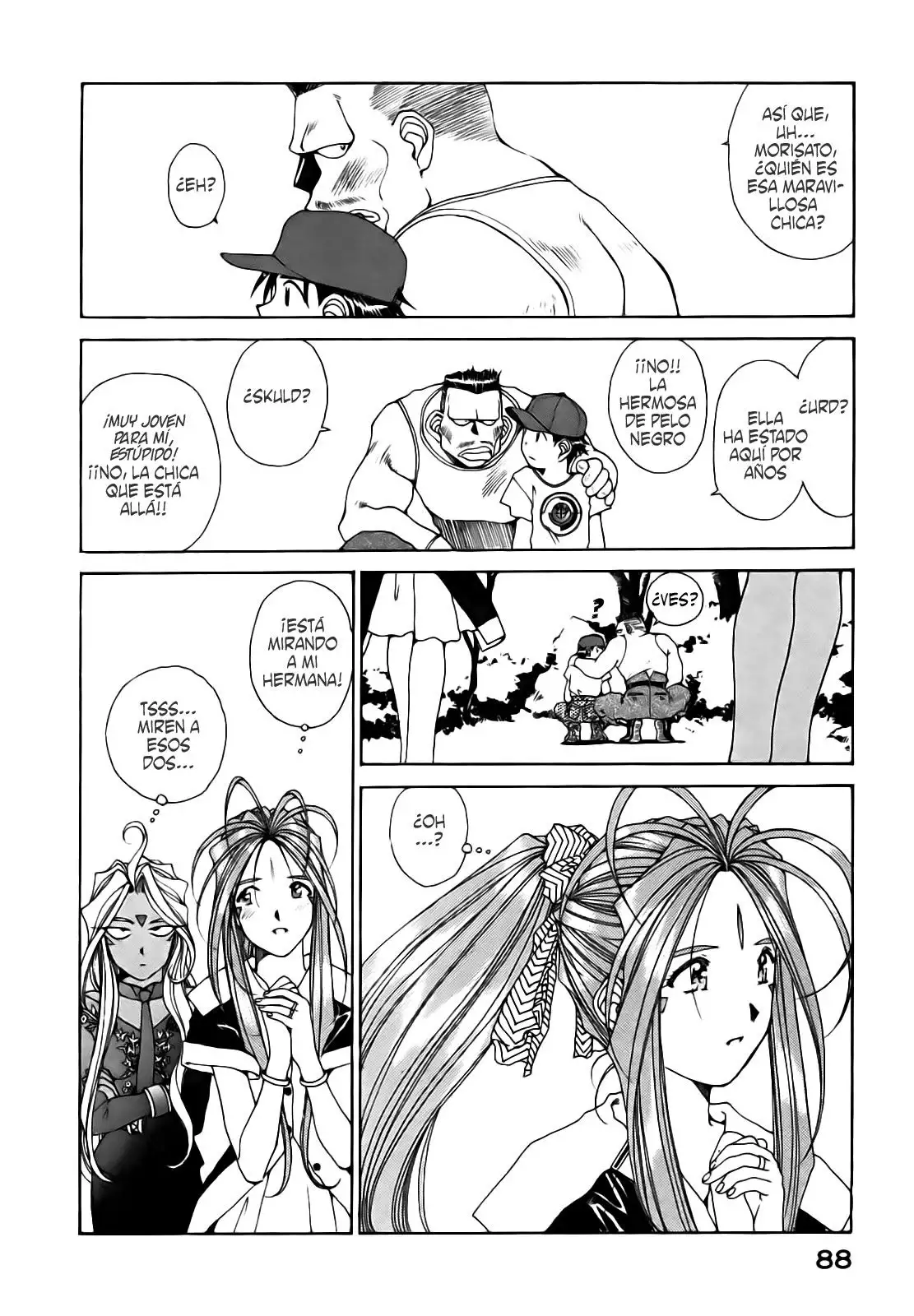 Aa! Megami-sama! capítulo 70, página 9