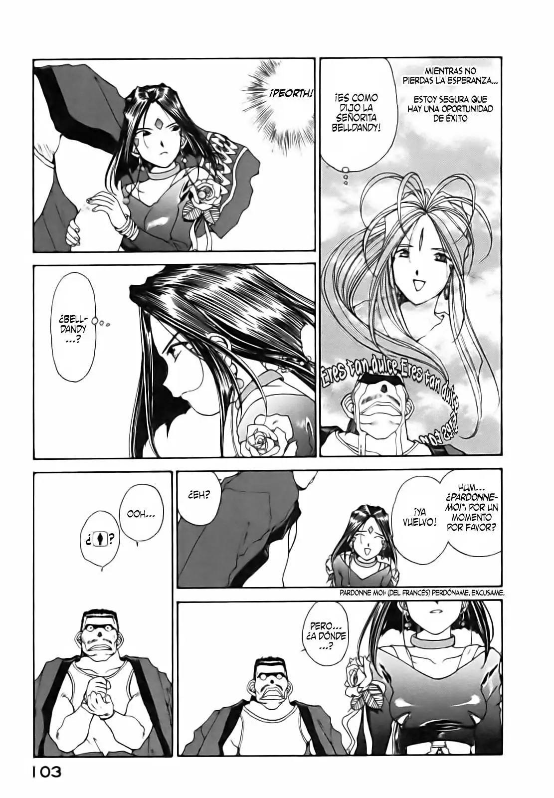 Aa! Megami-sama! capítulo 70, página 24