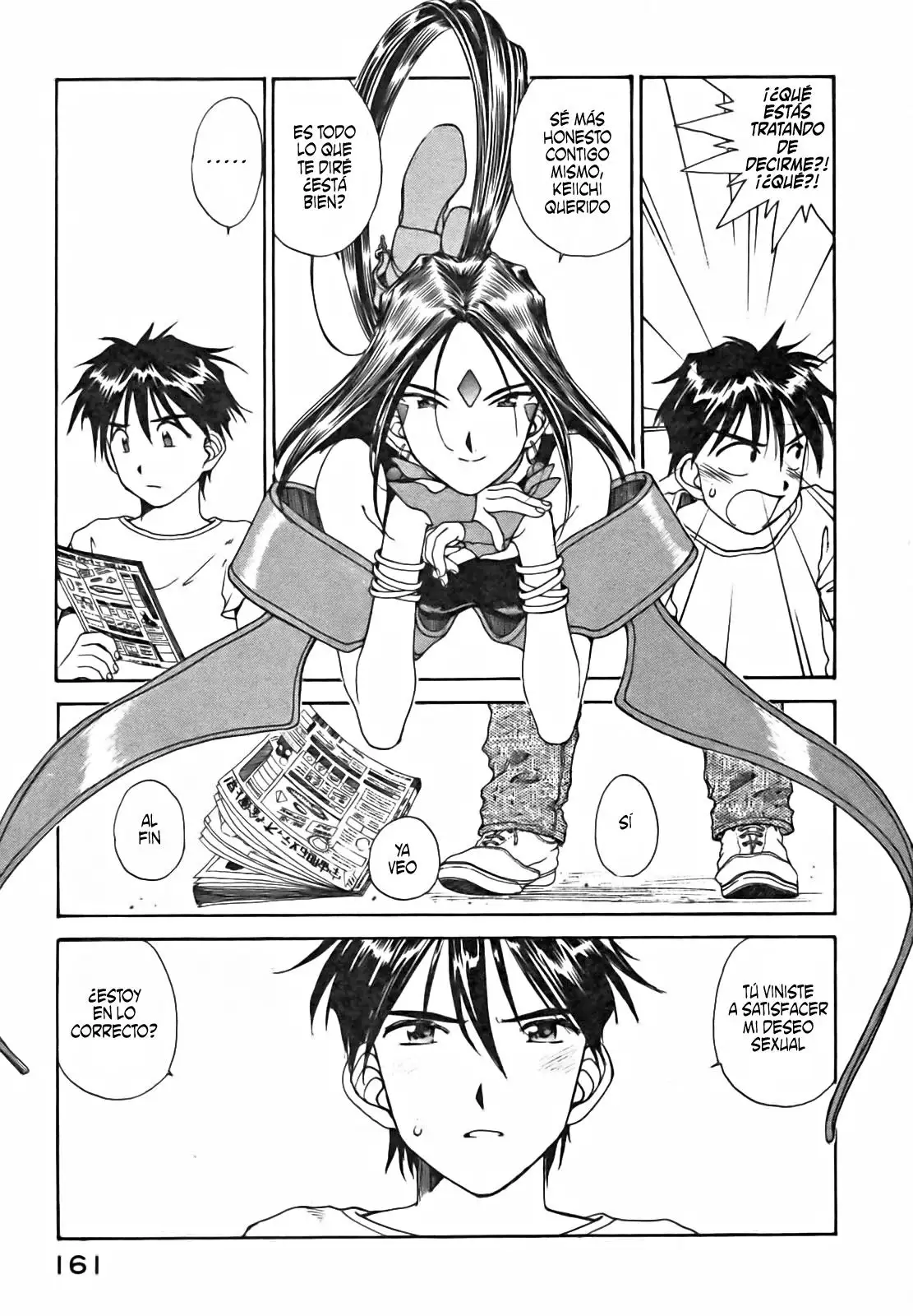 Aa! Megami-sama! capítulo 72, página 10