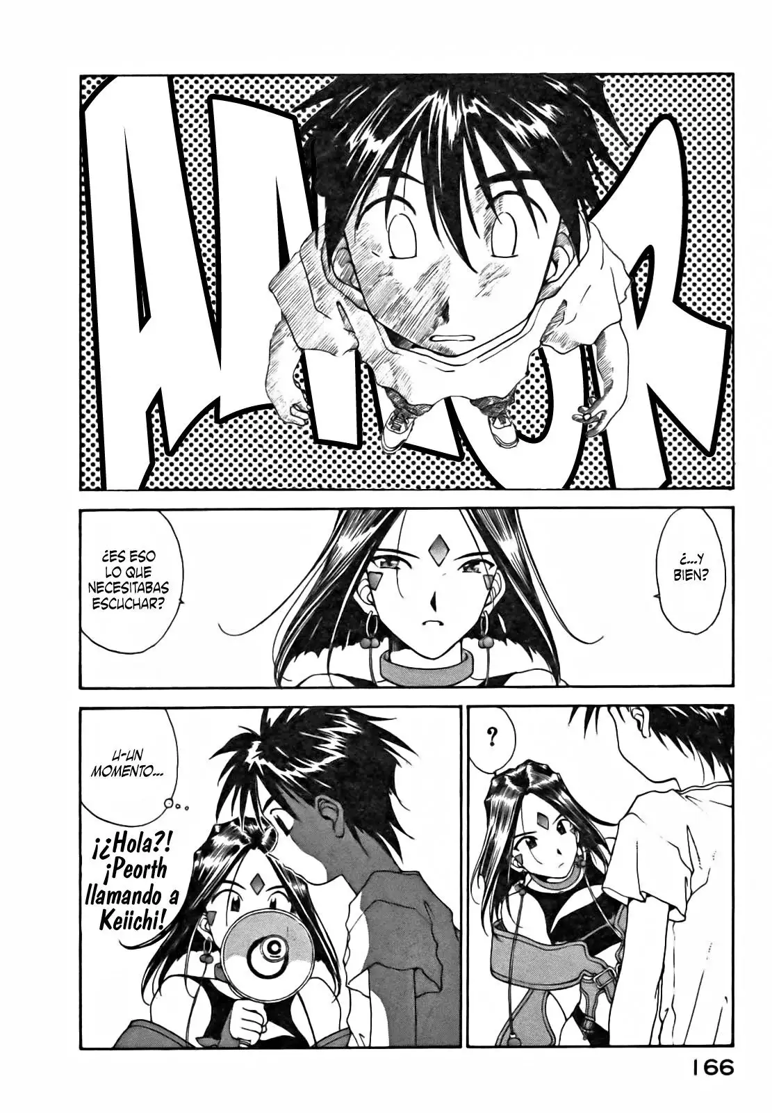 Aa! Megami-sama! capítulo 72, página 14