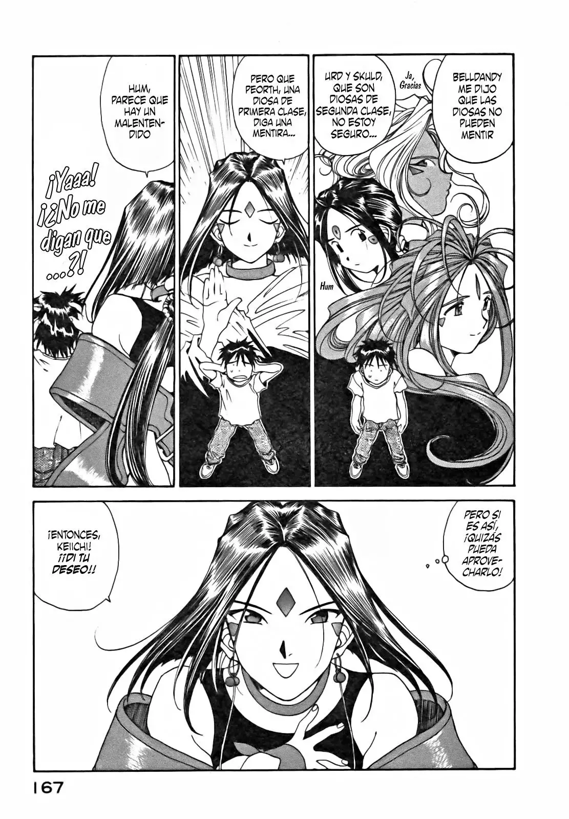 Aa! Megami-sama! capítulo 72, página 15