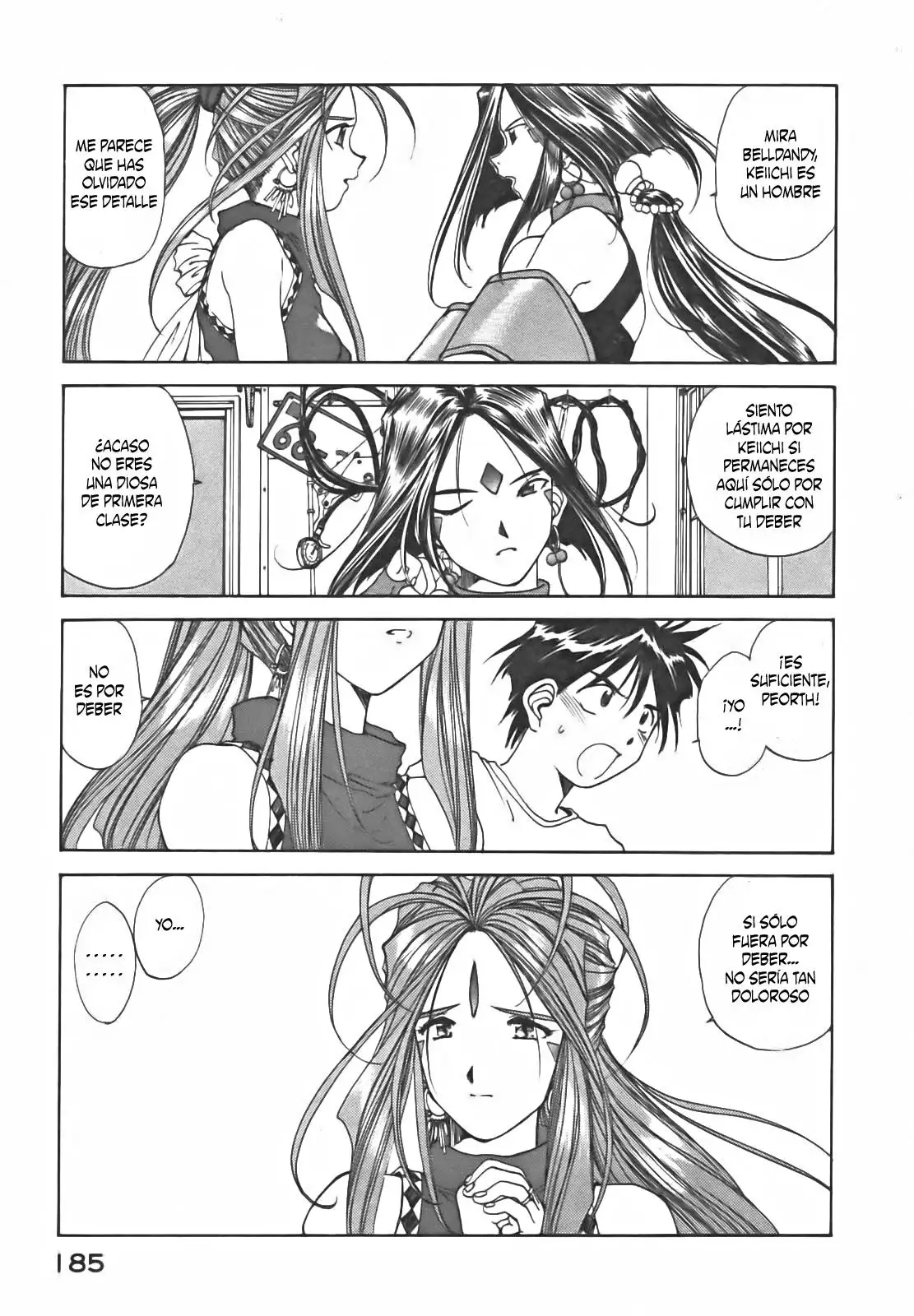 Aa! Megami-sama! capítulo 72, página 33
