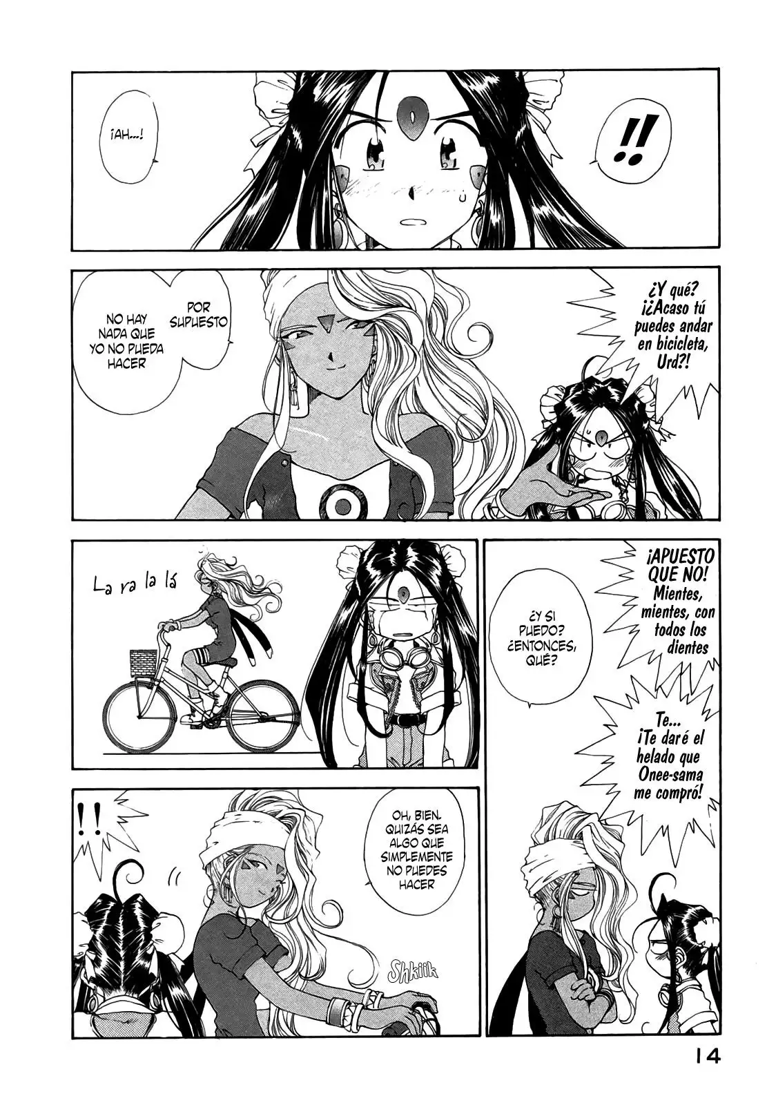 Aa! Megami-sama! capítulo 73, página 8