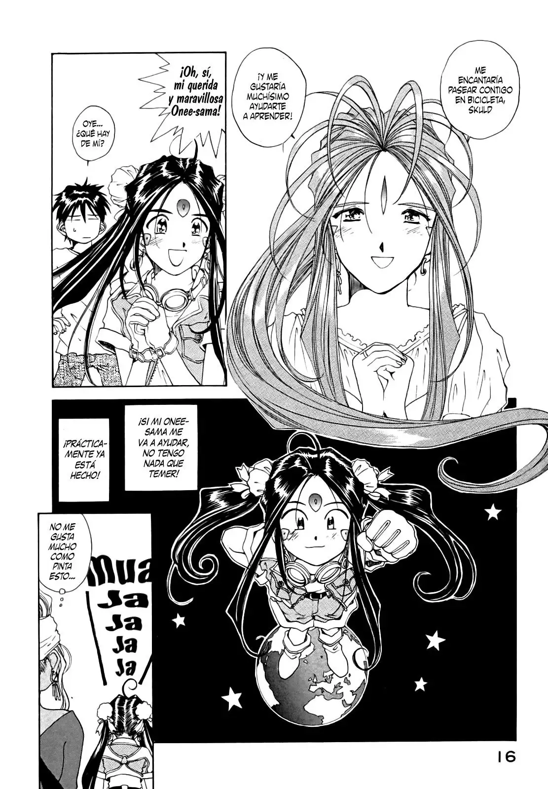 Aa! Megami-sama! capítulo 73, página 10
