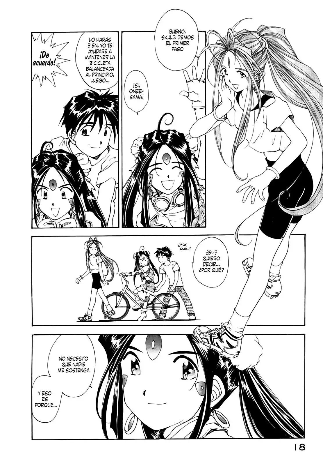 Aa! Megami-sama! capítulo 73, página 12