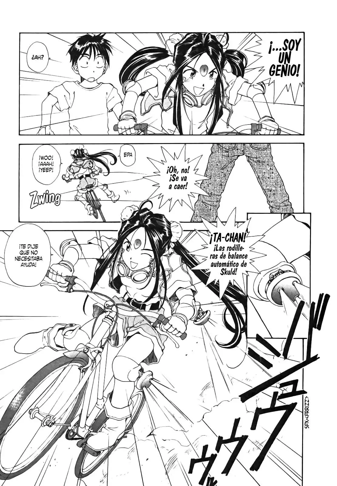 Aa! Megami-sama! capítulo 73, página 13