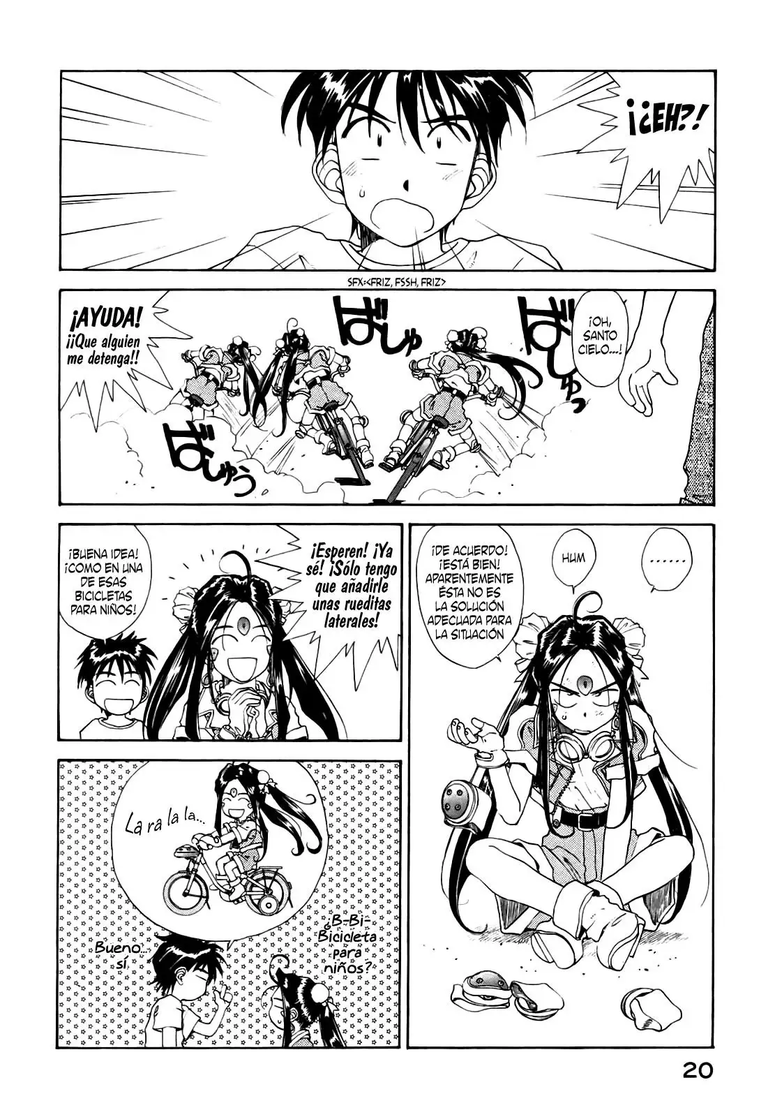 Aa! Megami-sama! capítulo 73, página 14