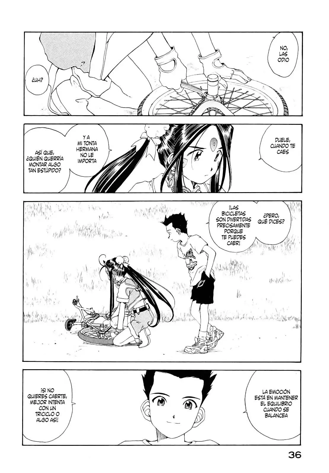 Aa! Megami-sama! capítulo 73, página 30