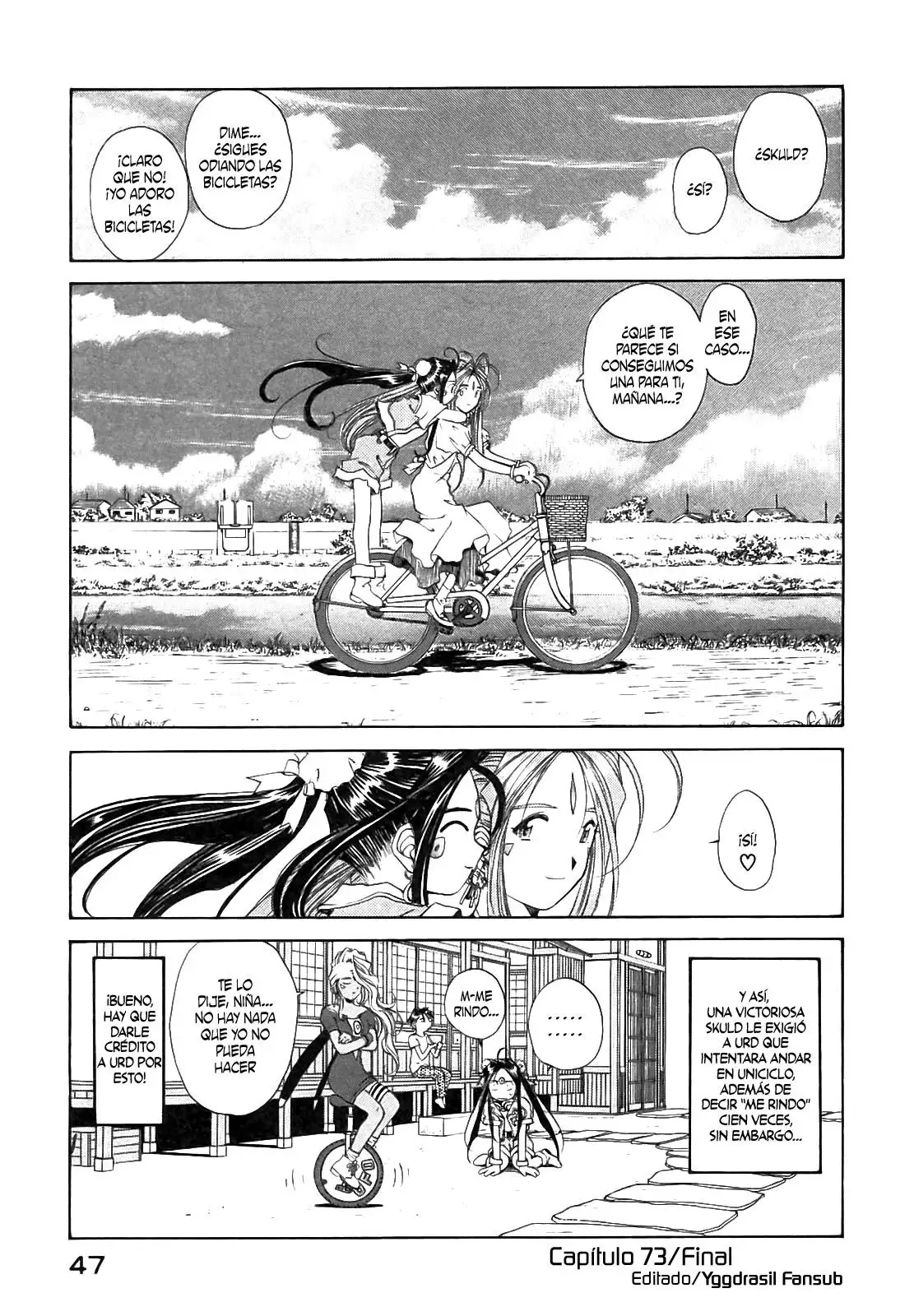 Aa! Megami-sama! capítulo 73, página 41