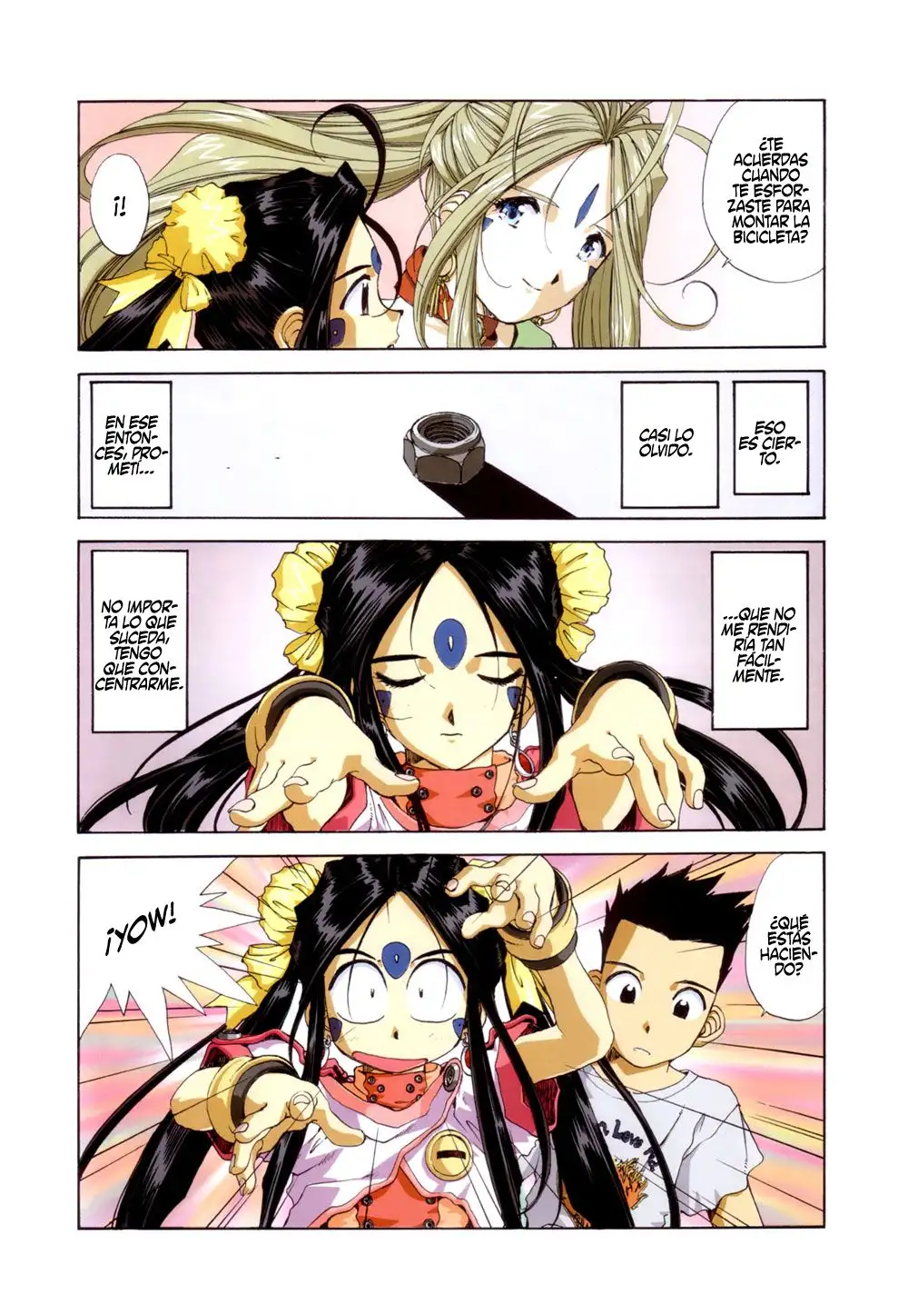 Aa! Megami-sama! capítulo 74, página 6