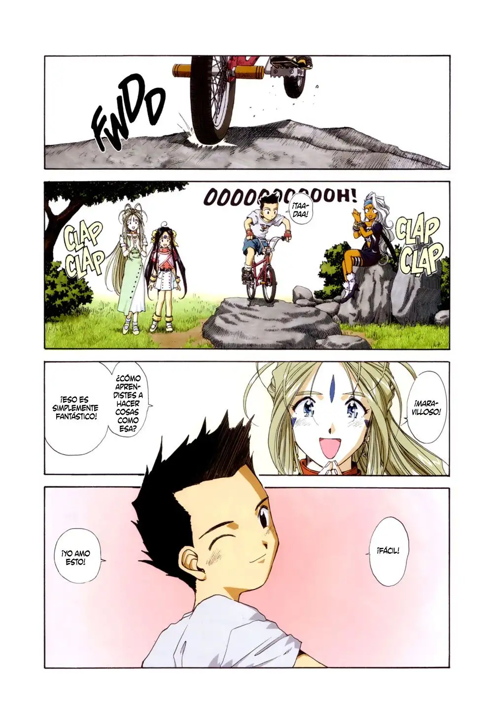 Aa! Megami-sama! capítulo 74, página 9