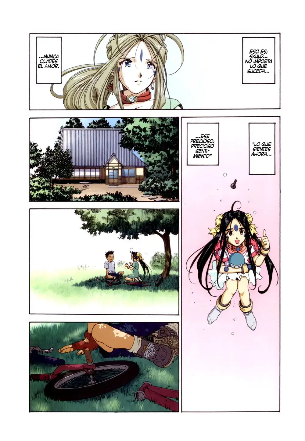 Aa! Megami-sama! capítulo 74, página 14