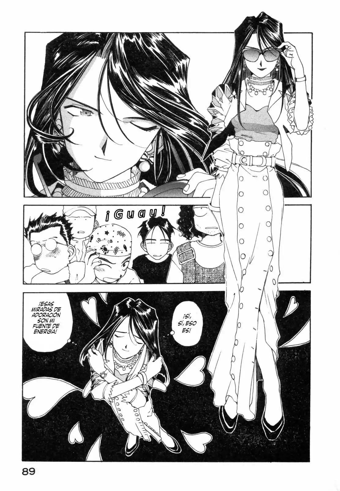 Aa! Megami-sama! capítulo 75, página 5
