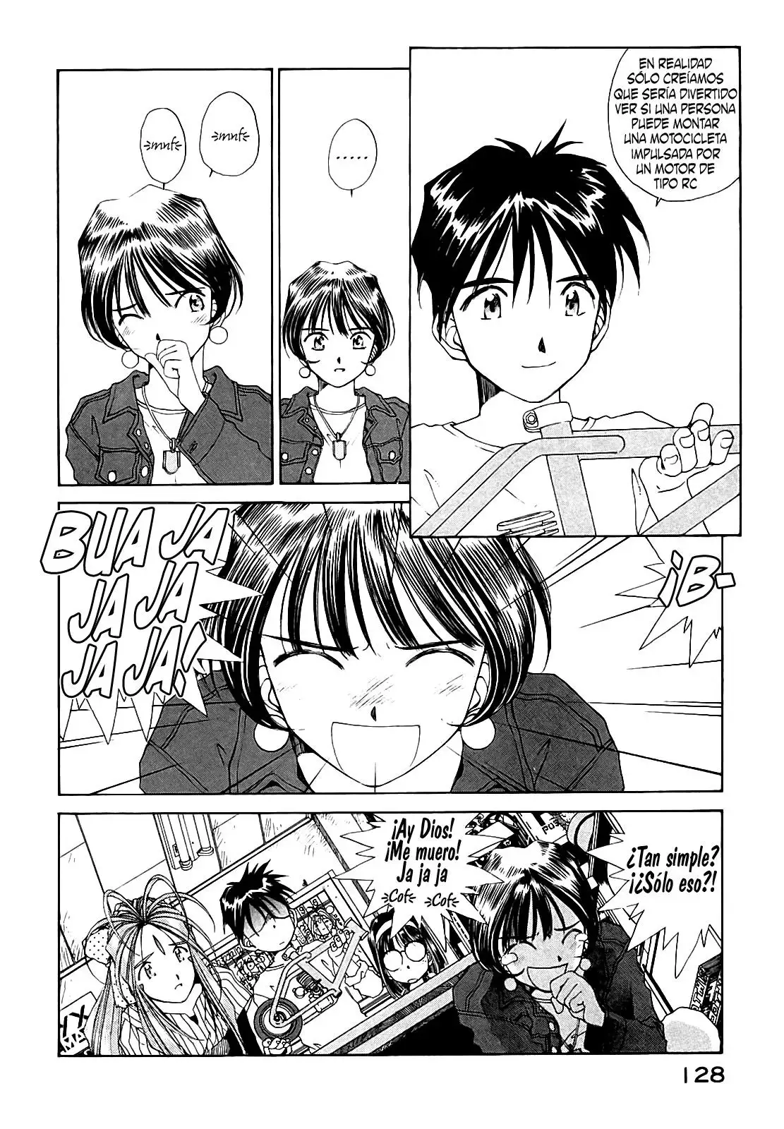 Aa! Megami-sama! capítulo 76, página 8