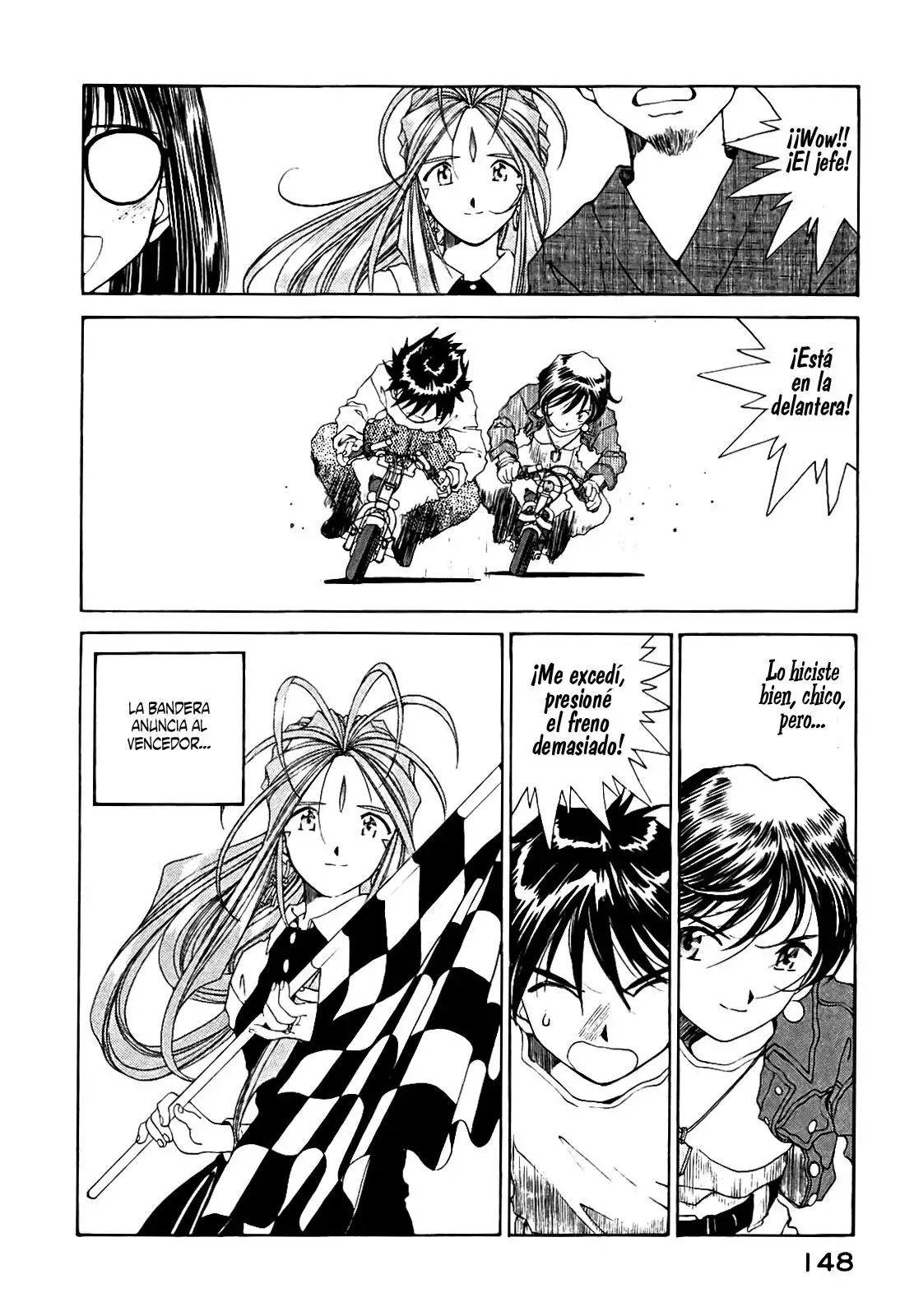 Aa! Megami-sama! capítulo 76, página 27