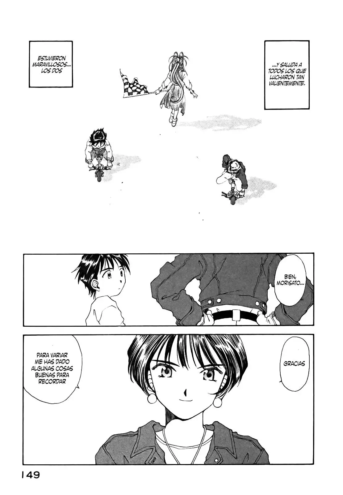 Aa! Megami-sama! capítulo 76, página 28
