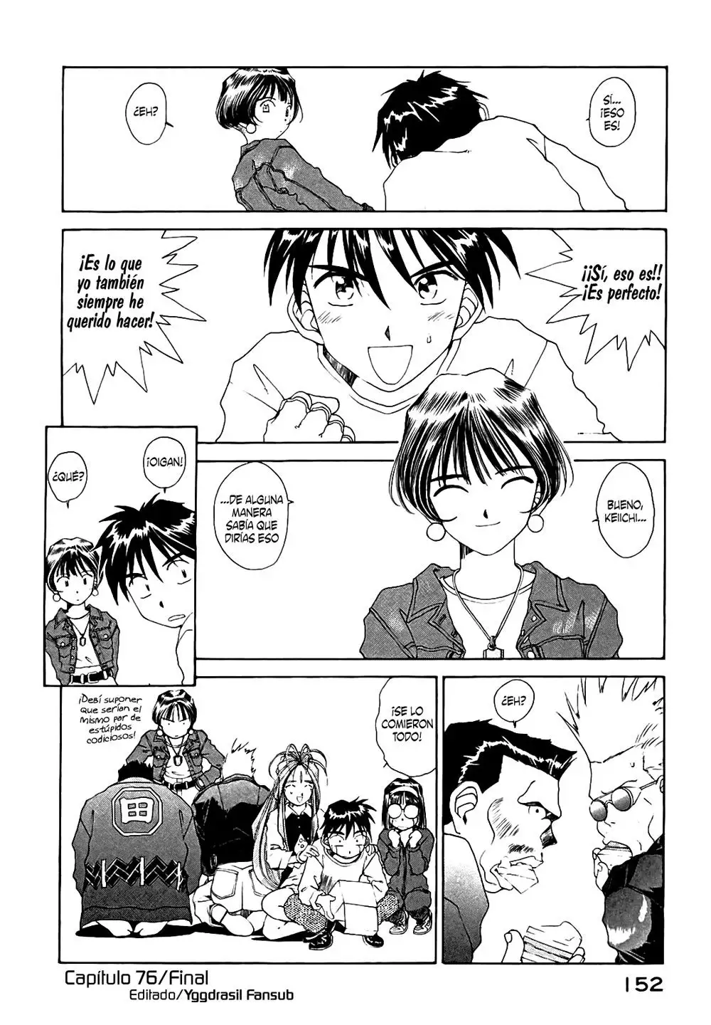 Aa! Megami-sama! capítulo 76, página 31