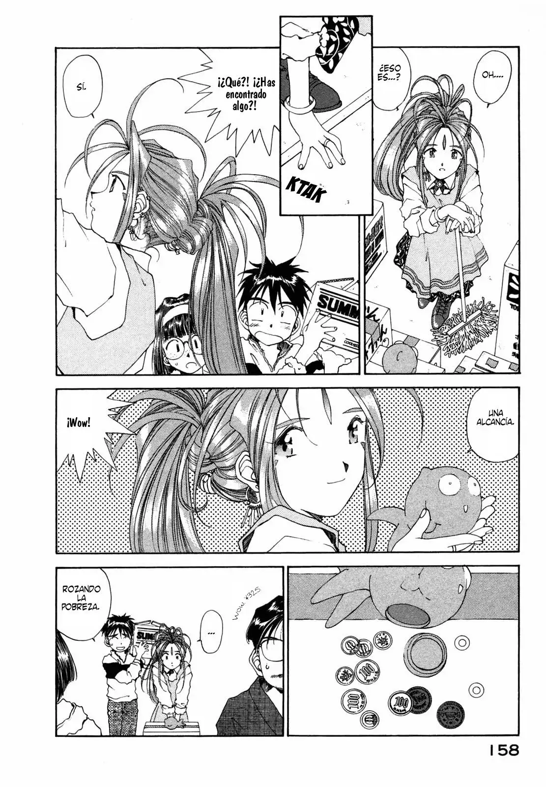 Aa! Megami-sama! capítulo 77, página 8