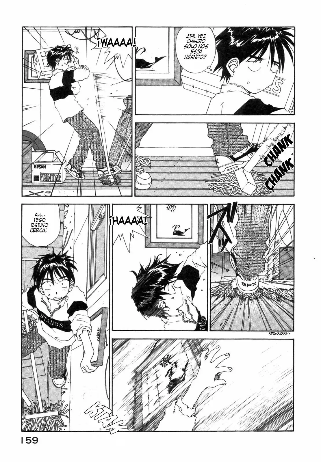 Aa! Megami-sama! capítulo 77, página 9