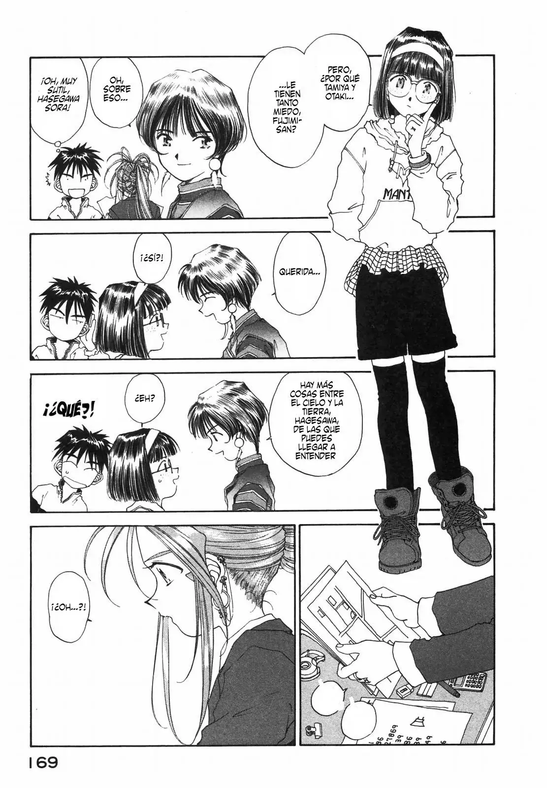 Aa! Megami-sama! capítulo 77, página 19