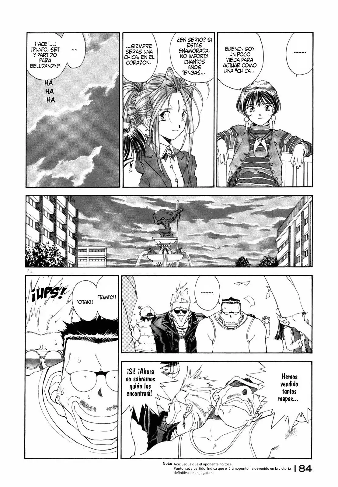 Aa! Megami-sama! capítulo 77, página 34