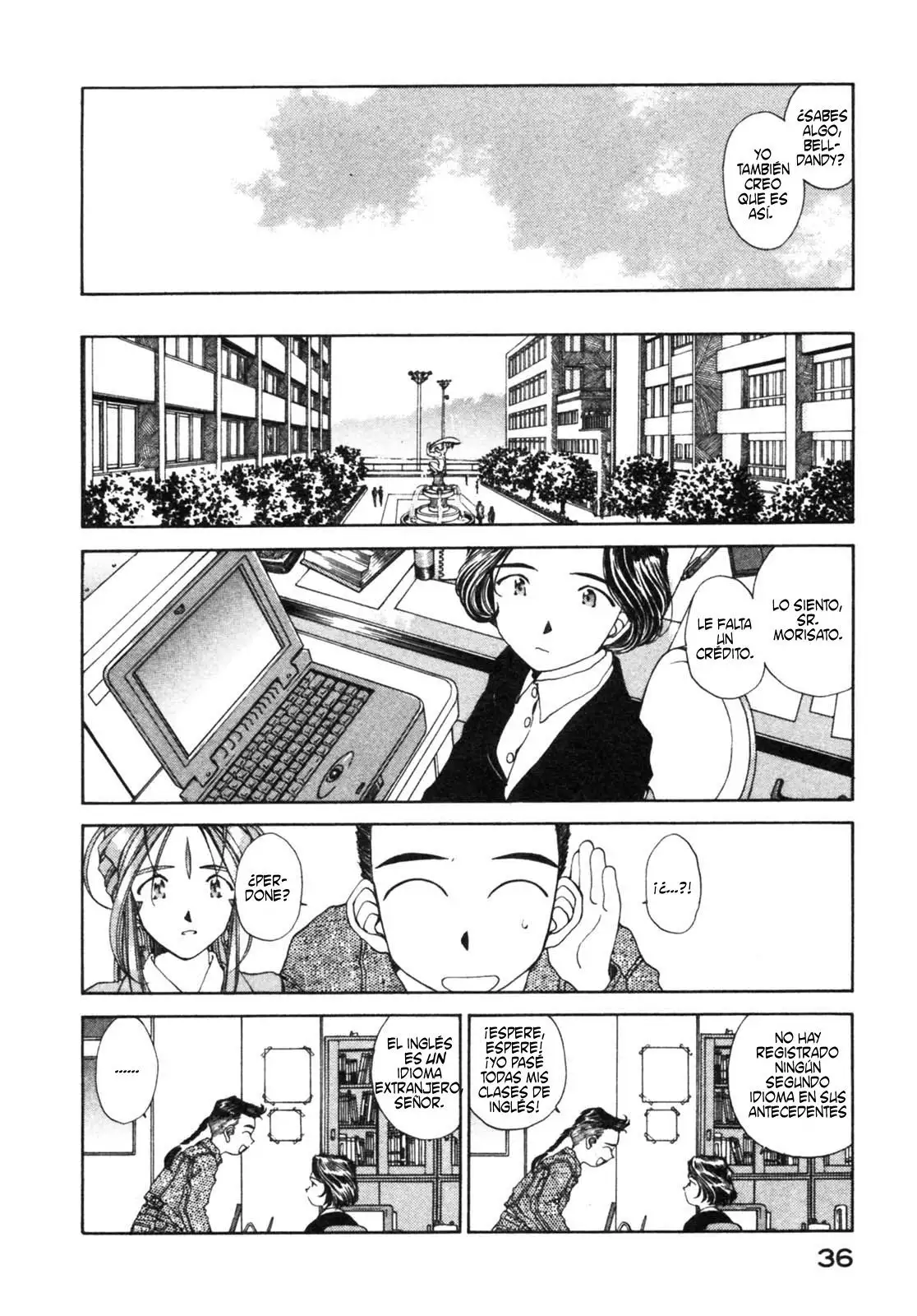 Aa! Megami-sama! capítulo 78, página 30