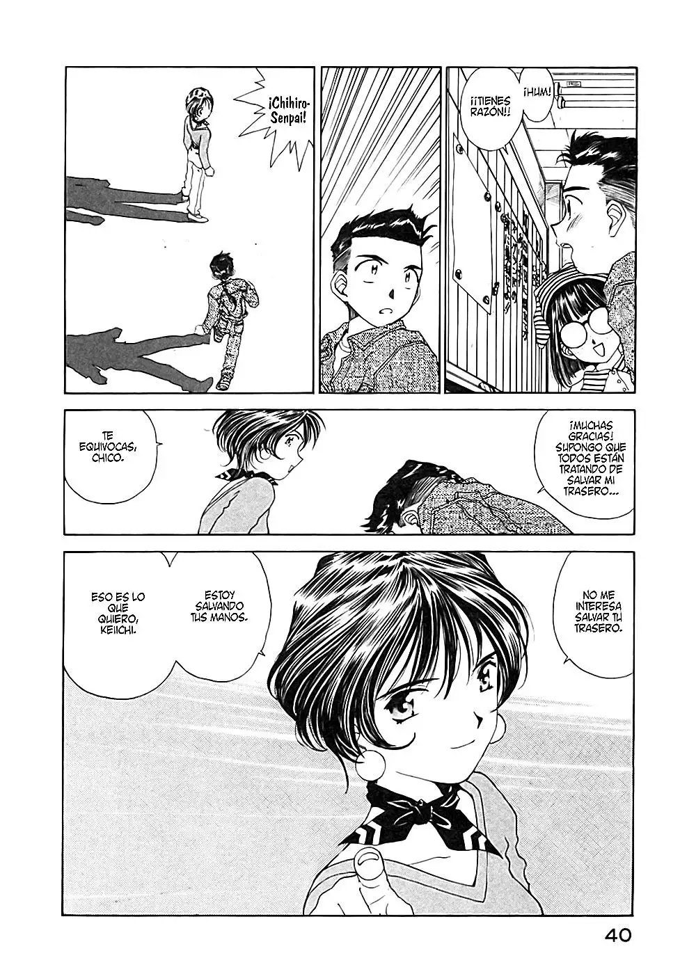 Aa! Megami-sama! capítulo 78, página 34