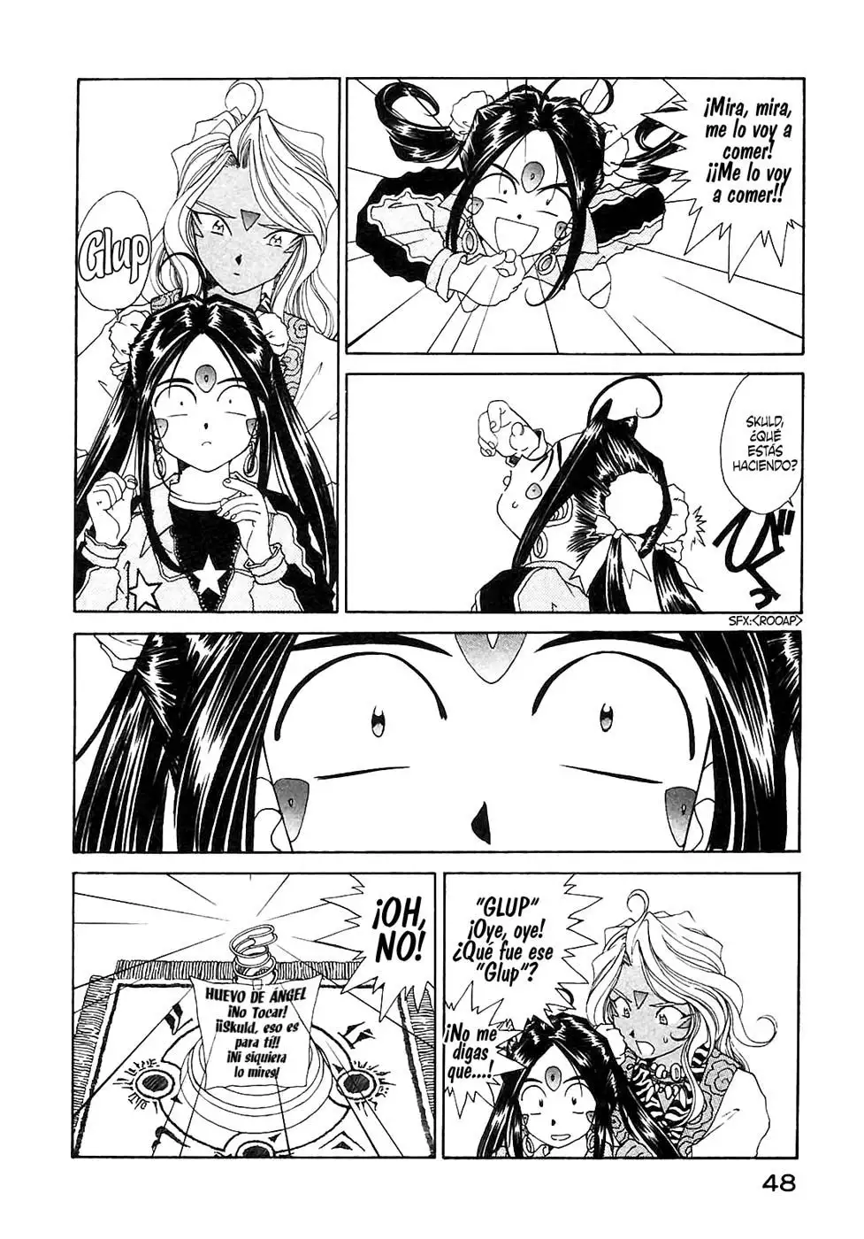 Aa! Megami-sama! capítulo 79, página 8