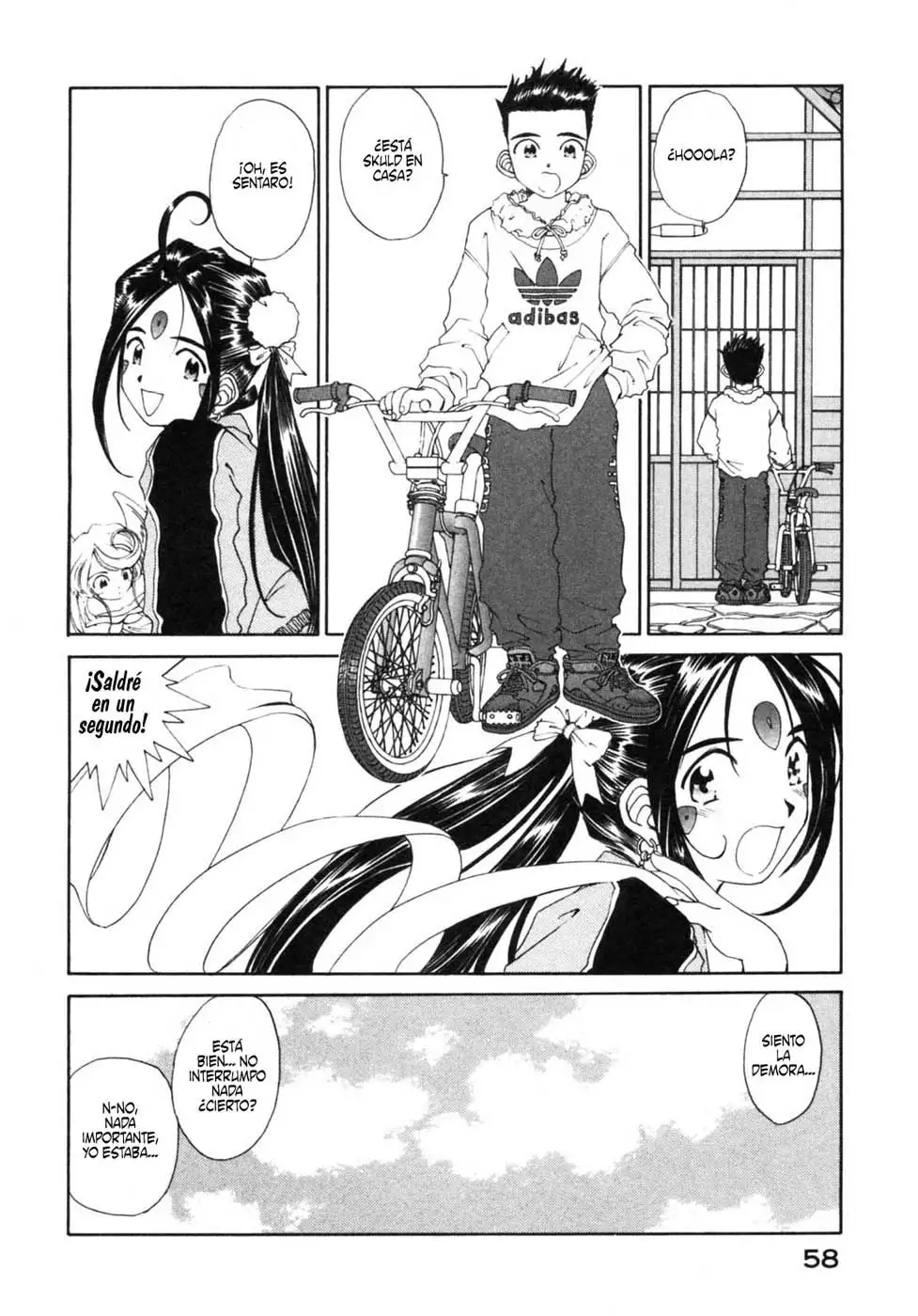 Aa! Megami-sama! capítulo 79, página 18