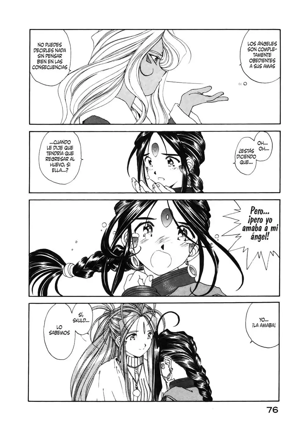 Aa! Megami-sama! capítulo 79, página 36