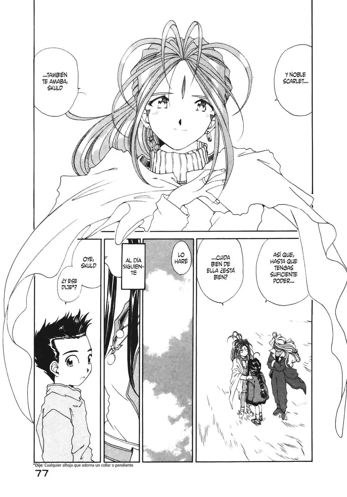 Aa! Megami-sama! capítulo 79, página 37
