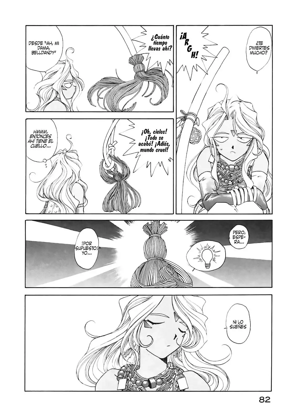 Aa! Megami-sama! capítulo 80, página 6