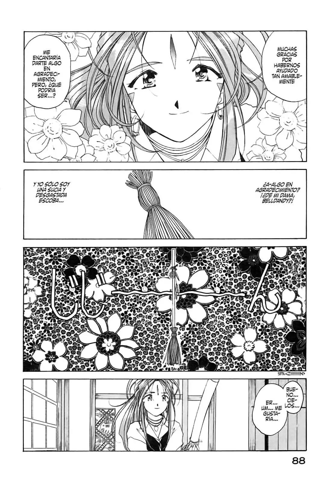 Aa! Megami-sama! capítulo 80, página 12