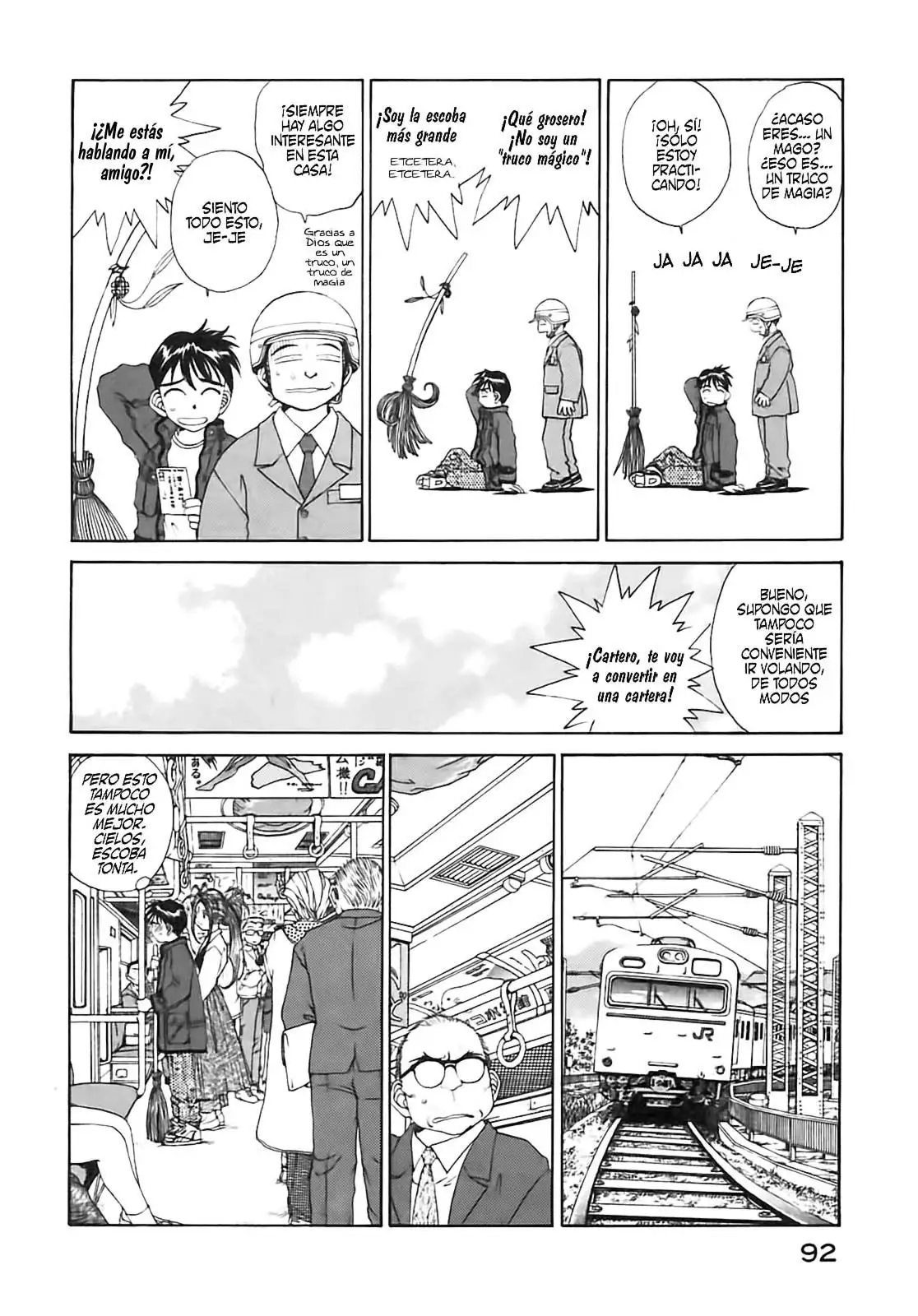 Aa! Megami-sama! capítulo 80, página 16