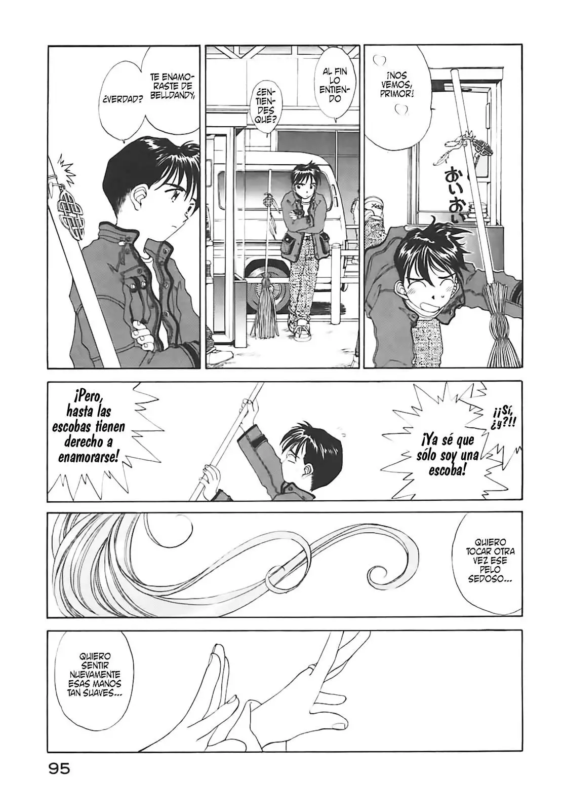 Aa! Megami-sama! capítulo 80, página 19