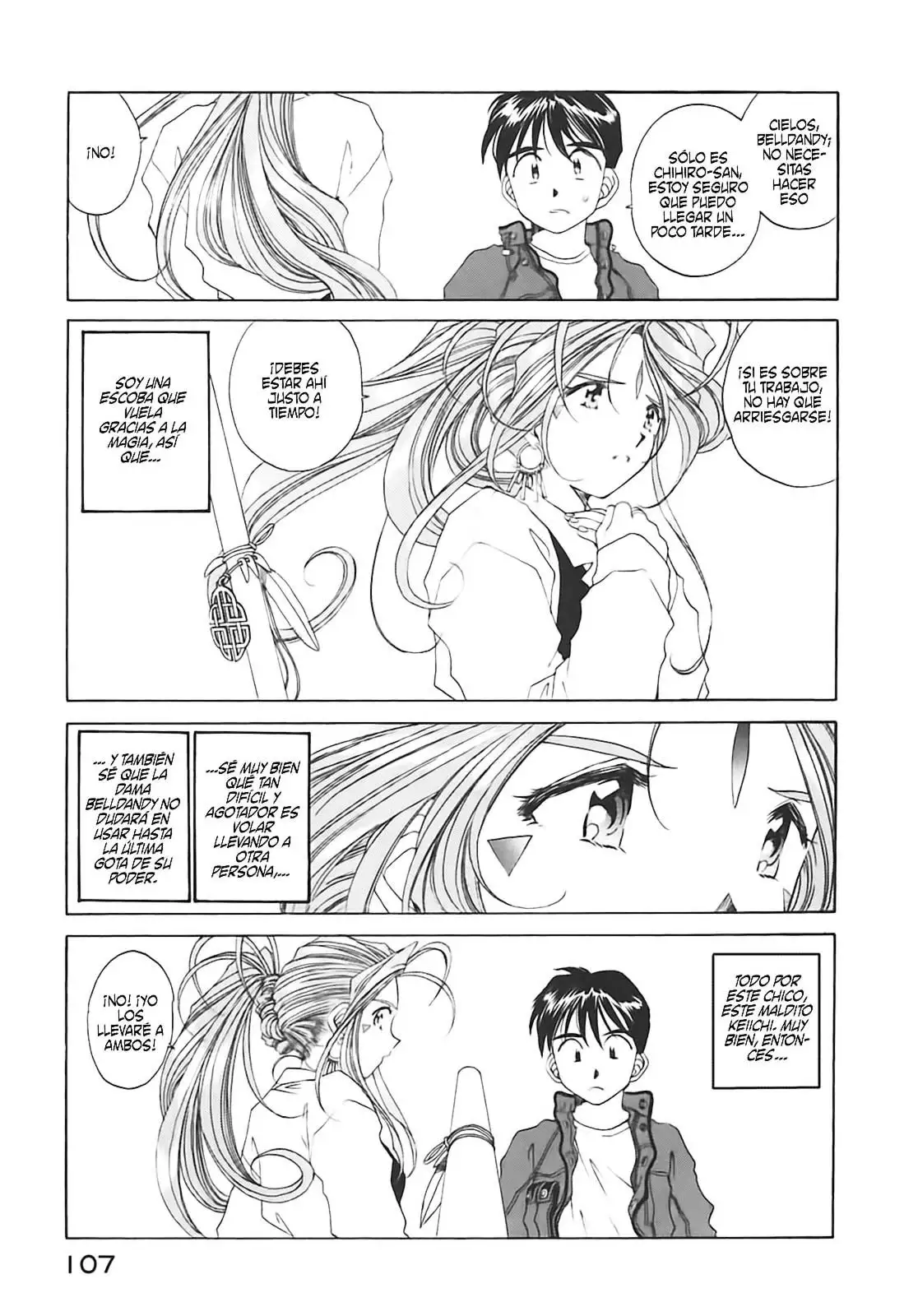 Aa! Megami-sama! capítulo 80, página 31