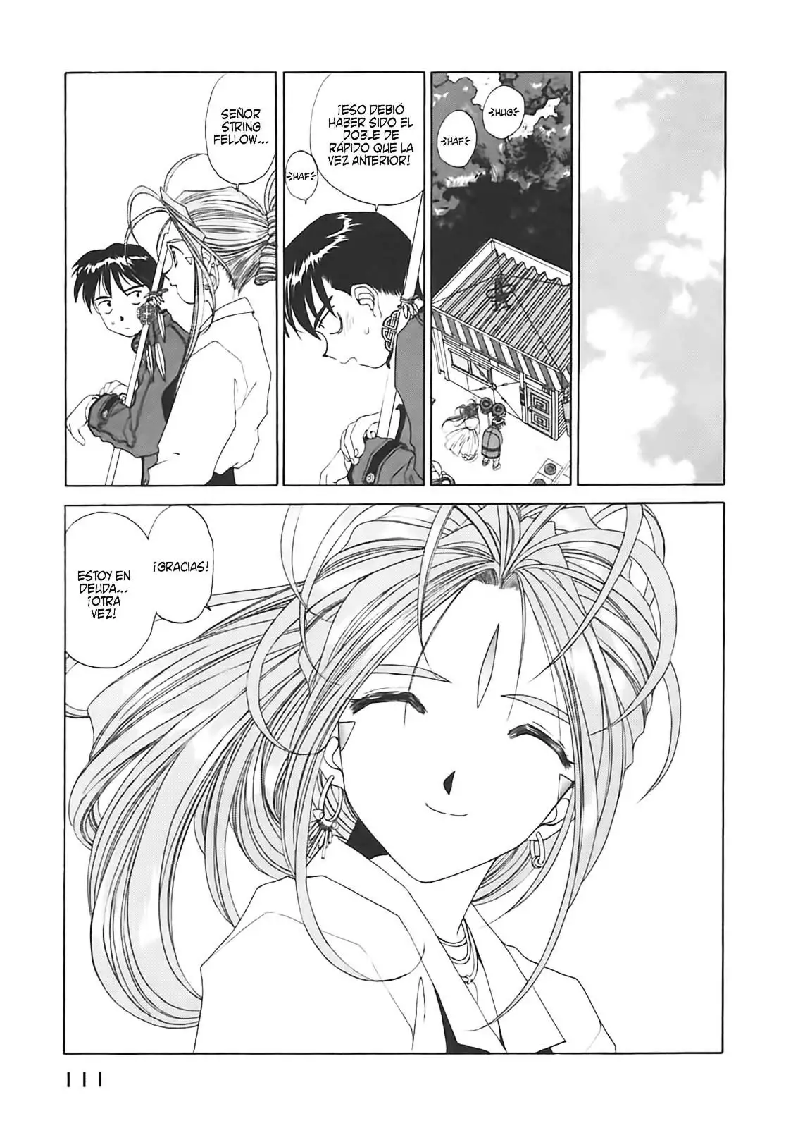 Aa! Megami-sama! capítulo 80, página 34