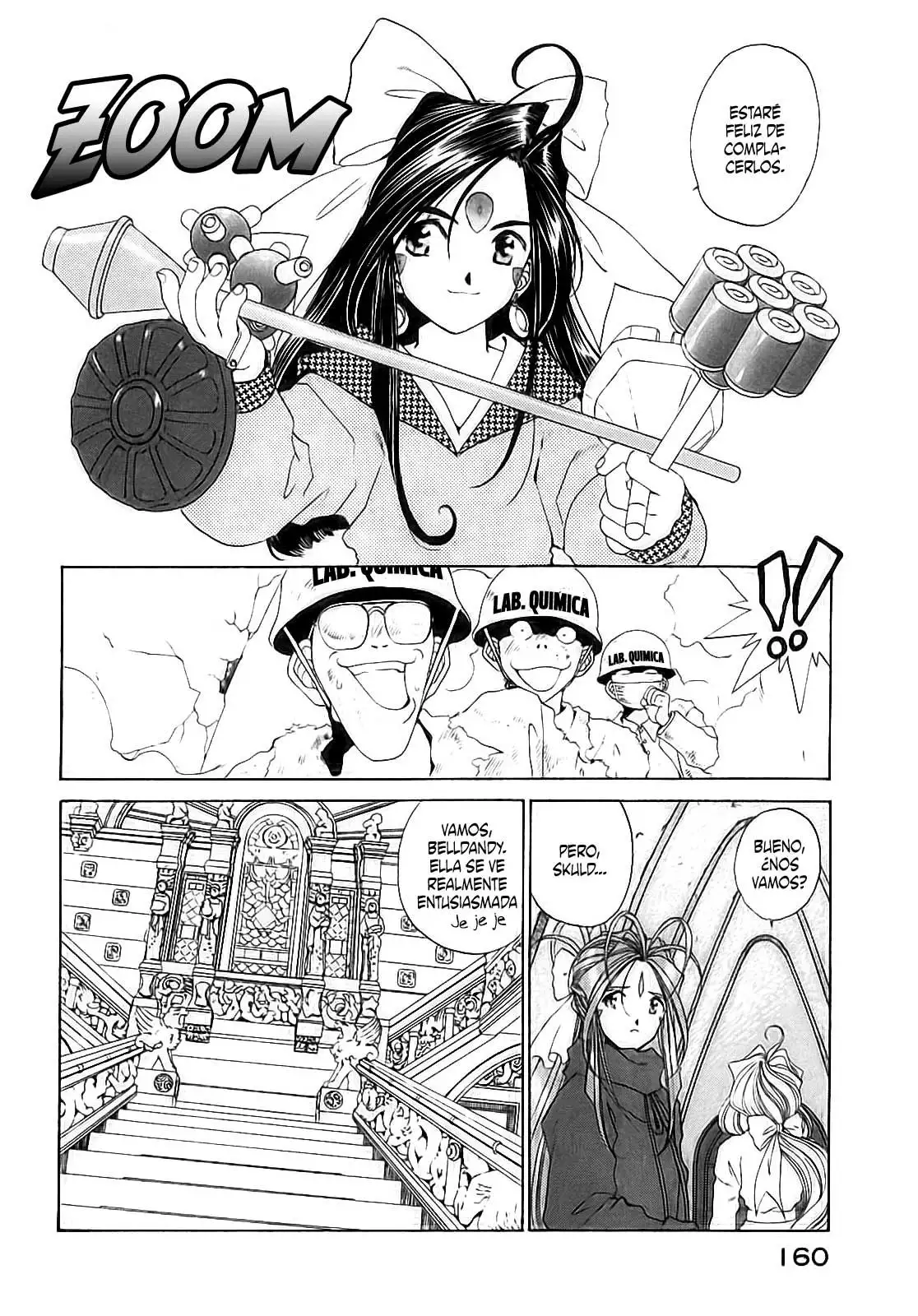 Aa! Megami-sama! capítulo 82, página 14