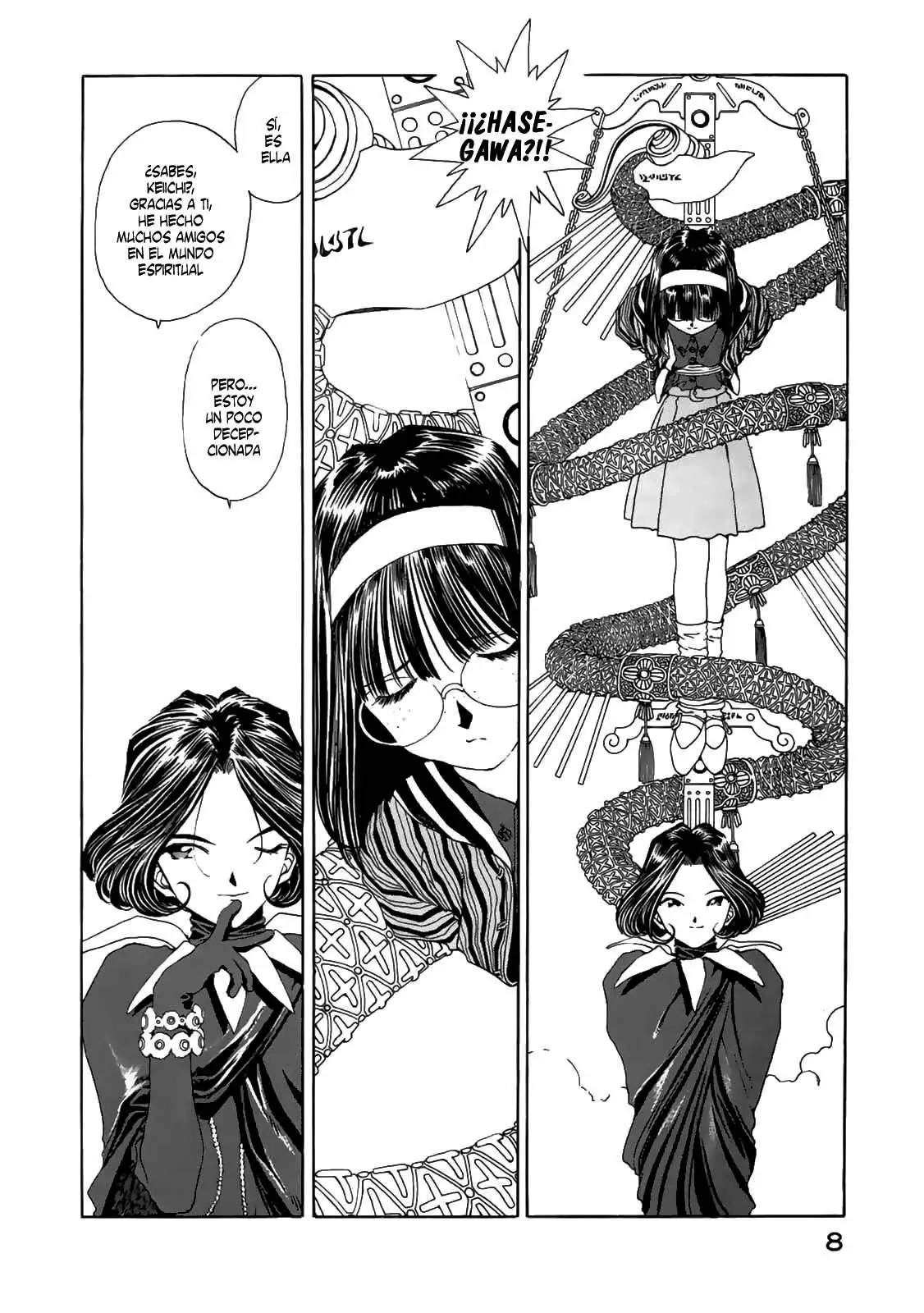 Aa! Megami-sama! capítulo 83, página 8