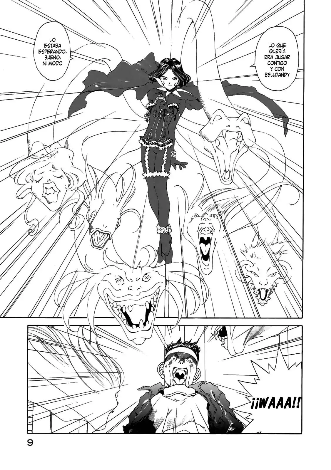 Aa! Megami-sama! capítulo 83, página 9