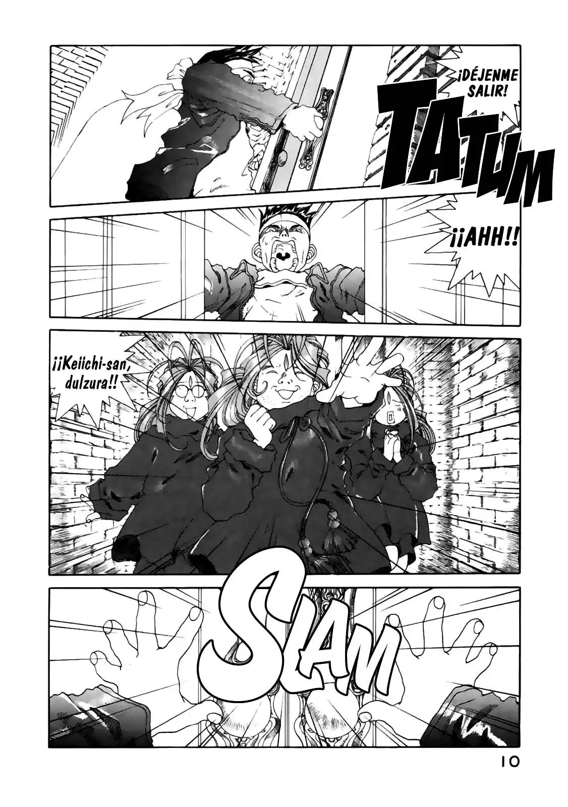 Aa! Megami-sama! capítulo 83, página 10