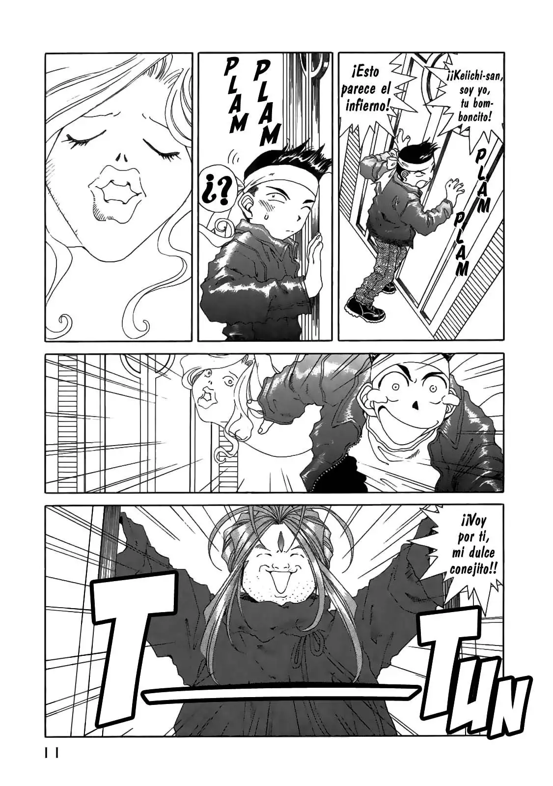 Aa! Megami-sama! capítulo 83, página 11
