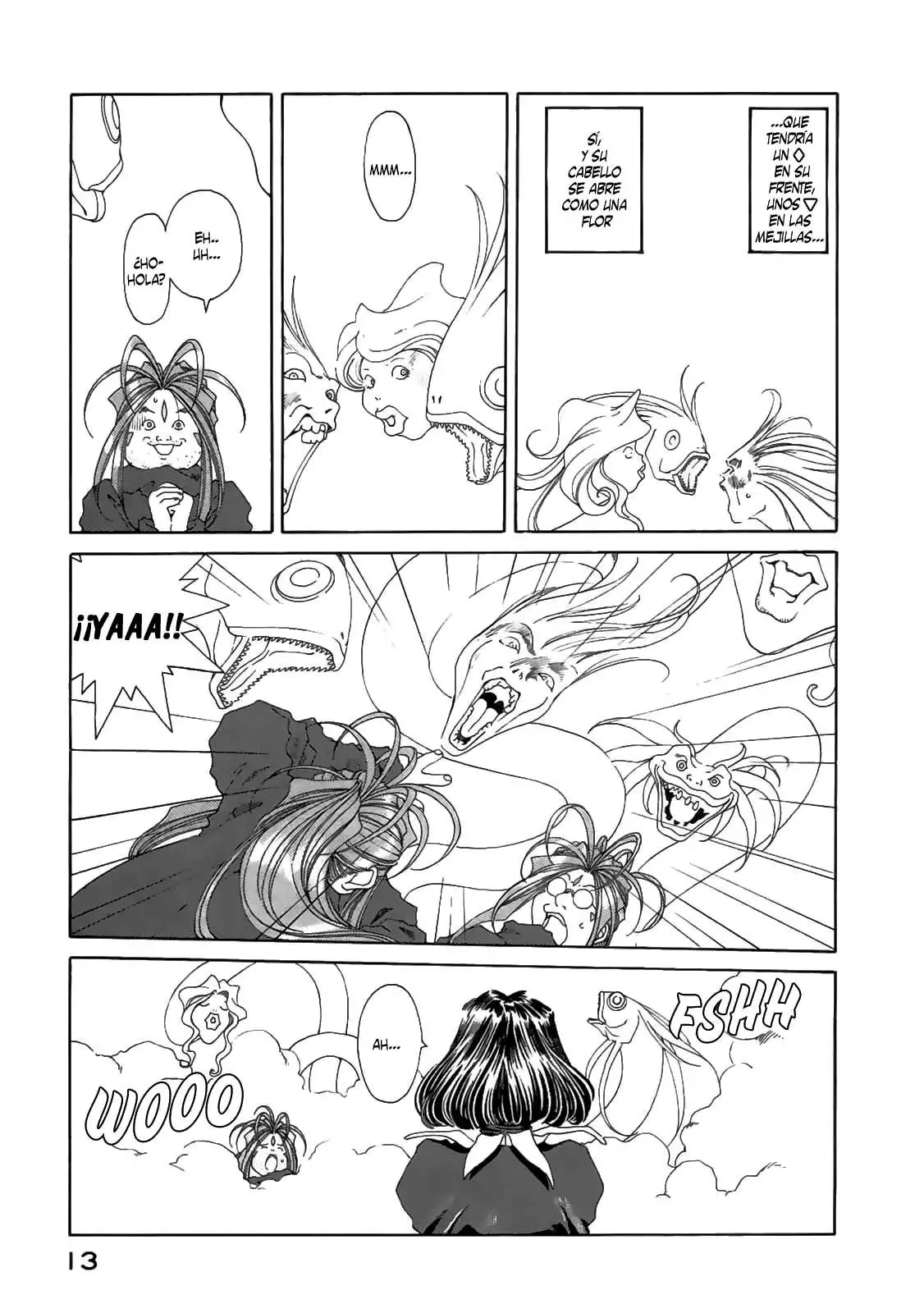Aa! Megami-sama! capítulo 83, página 13