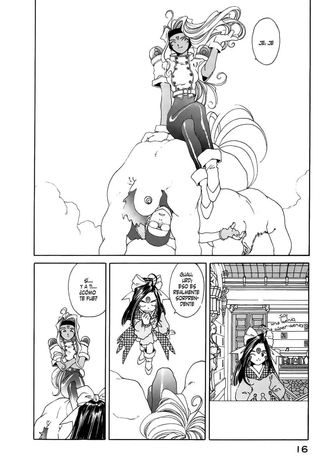 Aa! Megami-sama! capítulo 83, página 16