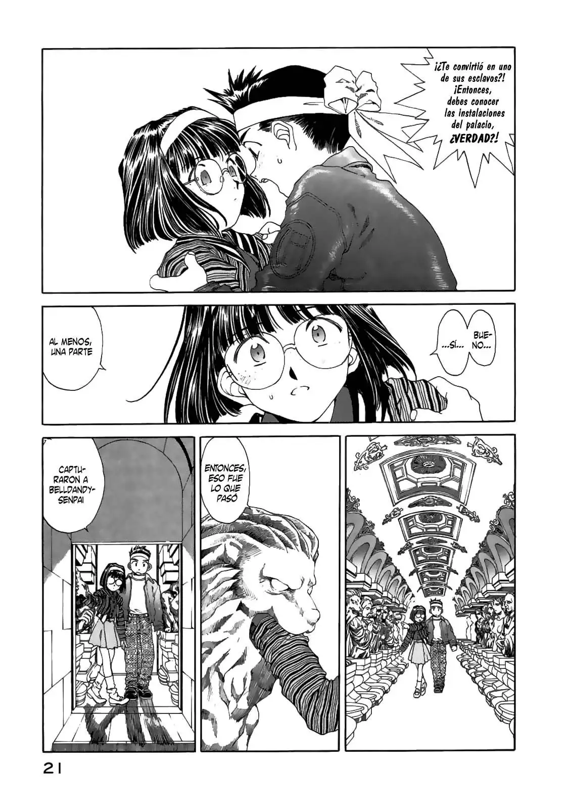 Aa! Megami-sama! capítulo 83, página 21