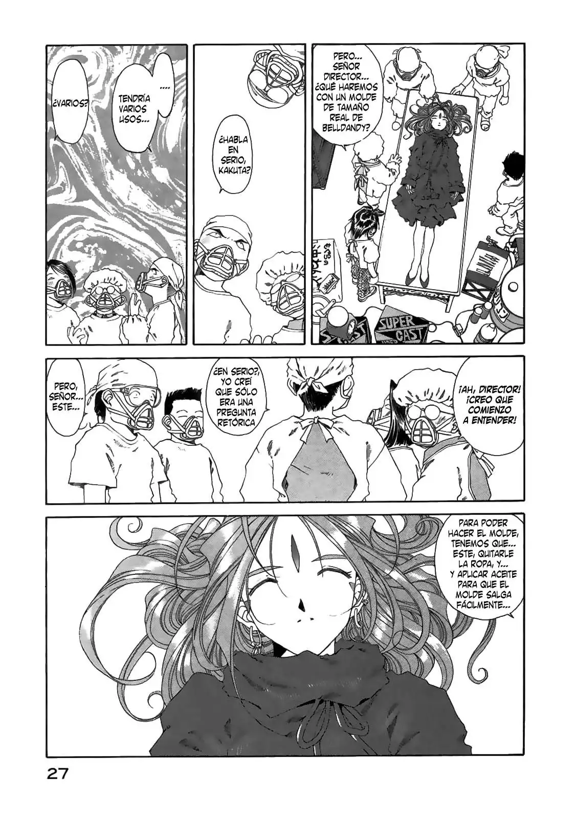 Aa! Megami-sama! capítulo 83, página 27