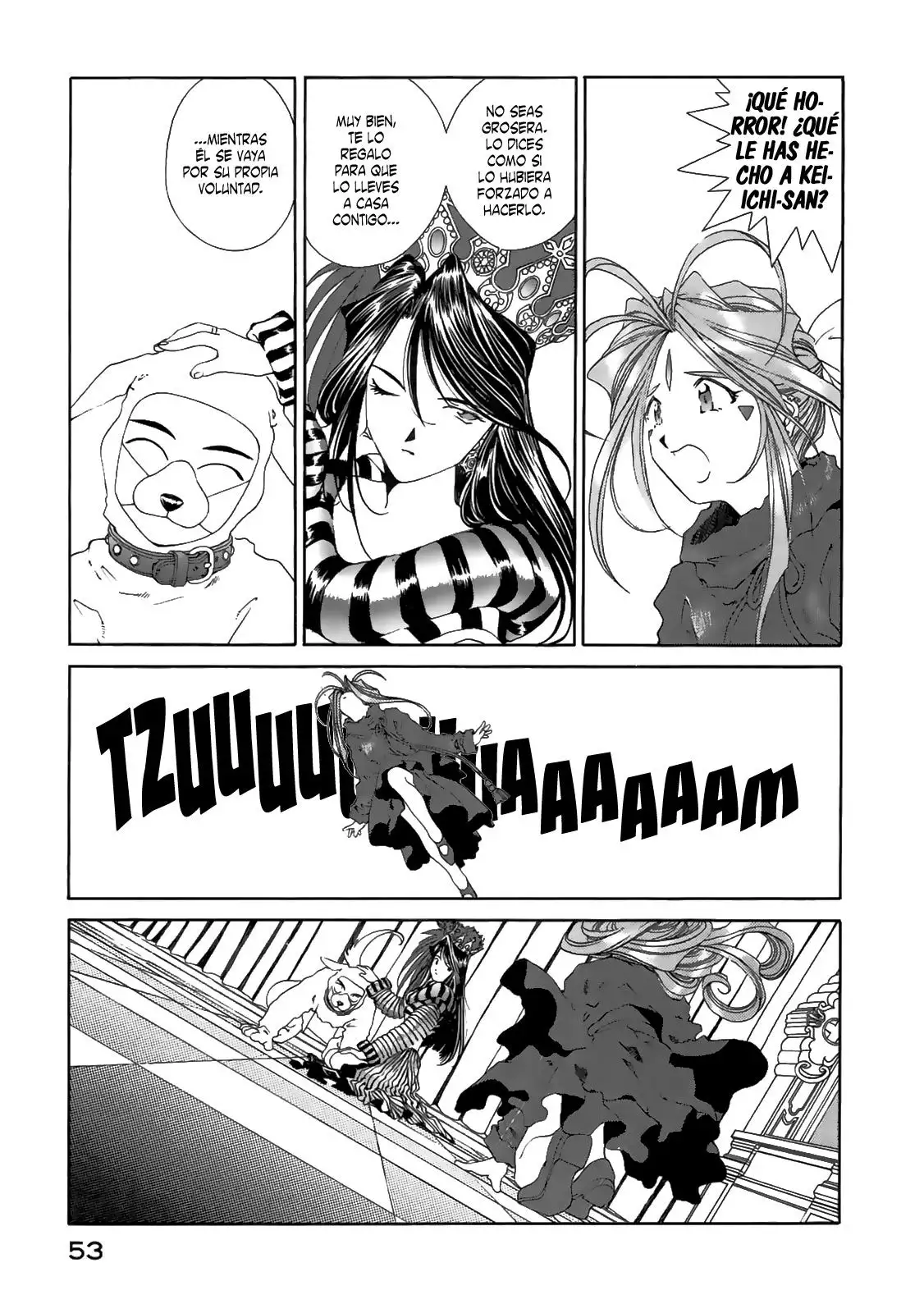 Aa! Megami-sama! capítulo 84, página 21