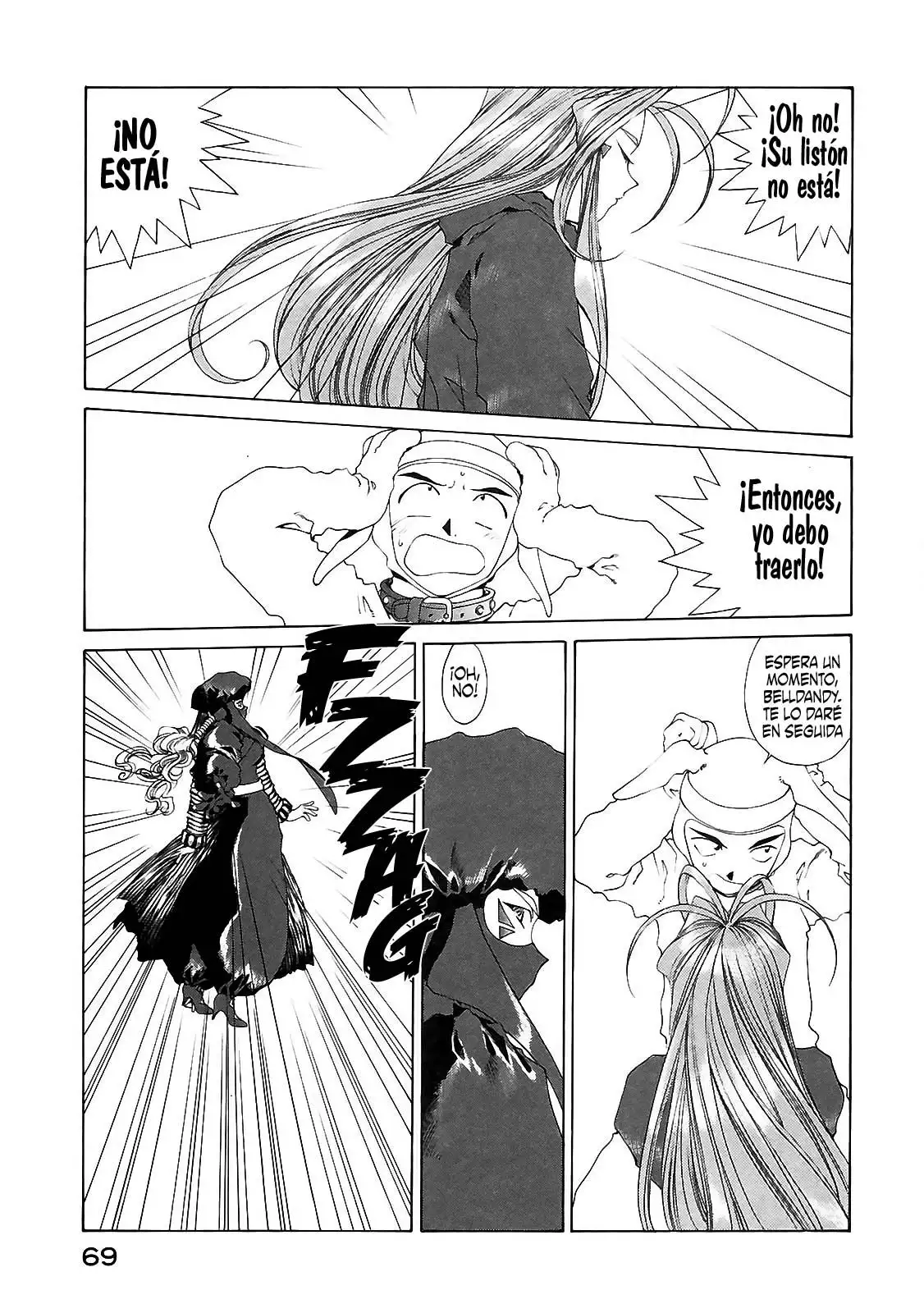 Aa! Megami-sama! capítulo 85, página 9